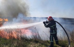 
Поджог сухой травы: украинцам напомнили о штрафах
