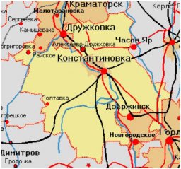 С какими селами объединится Константиновка?