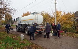 ​Обеспечение жителей Константиновки ТЕХНИЧЕСКОЙ водой 10.11.2022