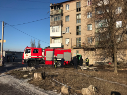 В Константиновке загорелась квартира. Есть пострадавшие