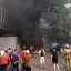 Телеканал "Интер" обнародовал видео с камер наблюдения в день пожара (ВИДЕО)