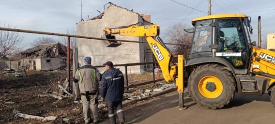 ​В Нововодмитровке восстановлено газоснабжение после обстрелов