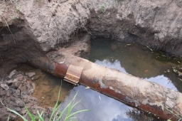 Часть Константиновской ТГ сегодня без воды из-за ремонта водовода