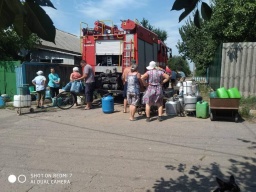 ​Забезпечення мешканців міста Костянтинівки ТЕХНІЧНОЮ водою 20.08.2022