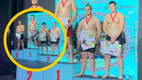 Костянтинівський школяр здобув дві бронзи на Кубку України з сумо