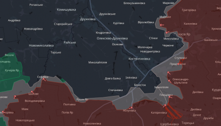 Ситуация на фронте: на Константиновском направлении продолжаются ожесточенные бои, враг активизировал продвижение