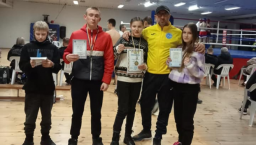 Кикбоксеры из Константиновки завоевали медали областных соревнованиях
