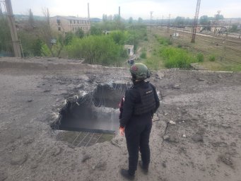 В Костянтинівці п’ять авіаударів: пошкоджено шляхопровід
