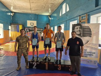 Юний борець із Костянтинівки Ілля Бутенко став чемпіоном турніру в Полтаві