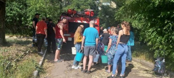 Обеспечение жителей города Константиновки ТЕХНИЧЕСКОЙ водой 29.06.2023