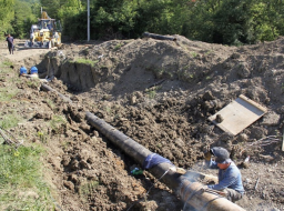 ​Аварийно-ремонтные работы на Белокузьминовском водоводе