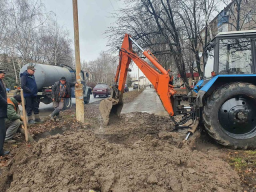 Порыв коллектора в районе б. Космонавтов