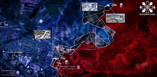 Обстановка на Константиновском направлении на 21 января: бои в городе и расширение серой зоны