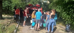 Подвоз Технической воды и раздача артезианской в Константиновке 22 июня 2022 года