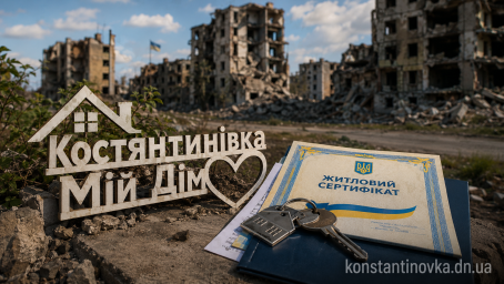 Понад 5 мільярдів гривень компенсацій: у Костянтинівці за тиждень видали ще 315 житлових сертифікатів постраждалим